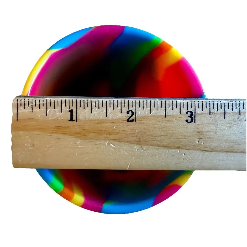 Duluth Colorful Silipint Silicone Pint Glass Unbreakable Reusable 16 Oz‎ Cup,EUC